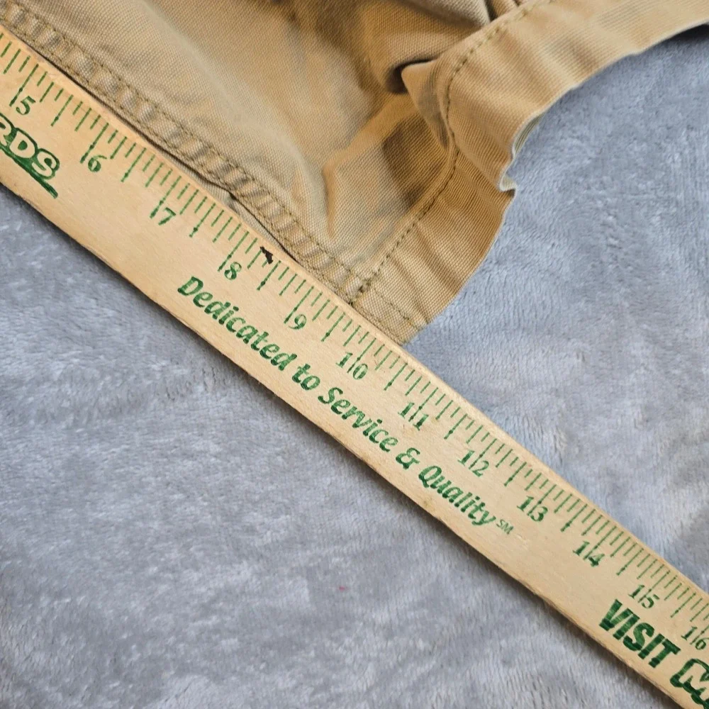 Carhartt Cargo Shorts Mens 31 Tan Rugged Flex Canvas Workwear Gorpcore Outdoor